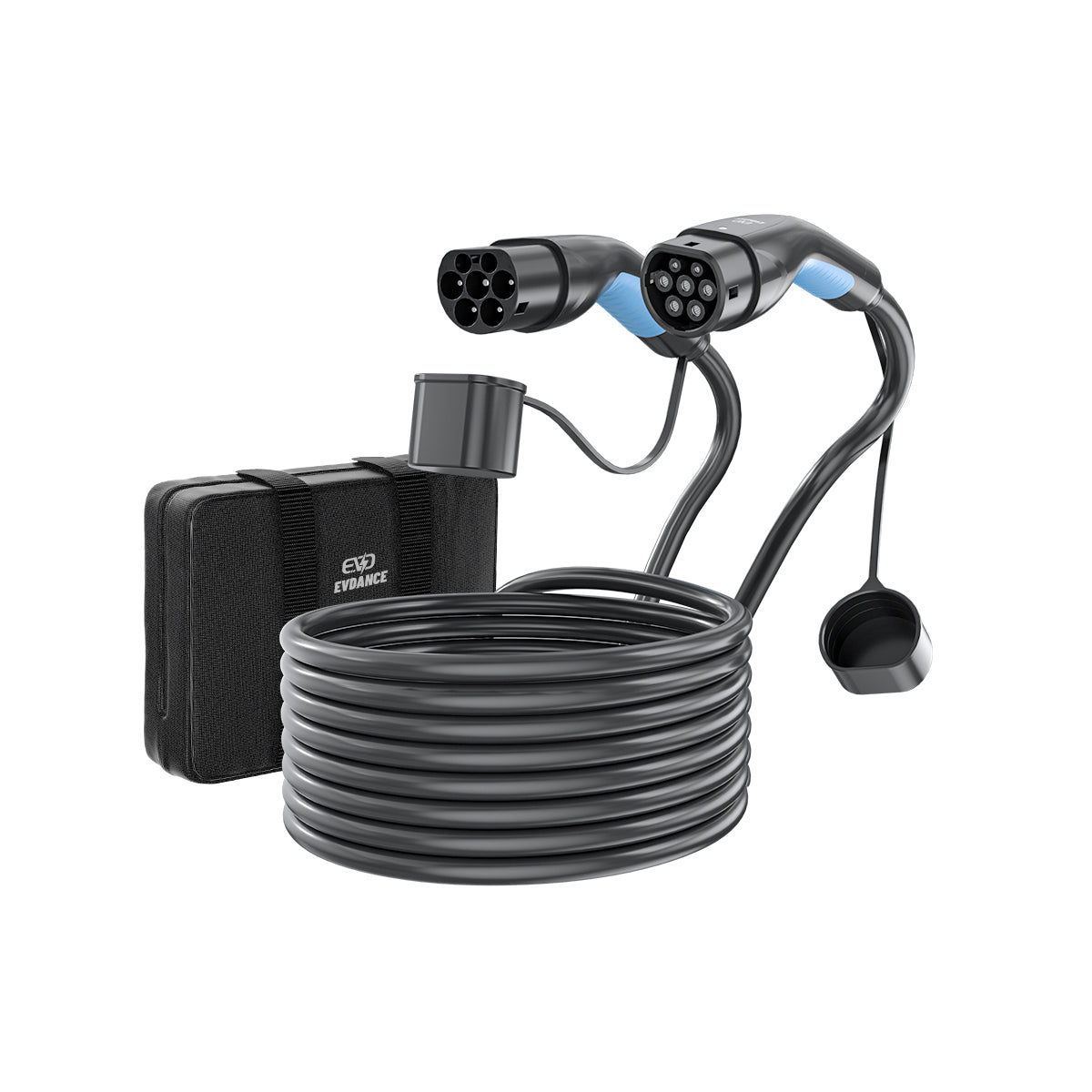 EVDANCE 3 Phase 32A Type 2 to Type 2 Charging Cable