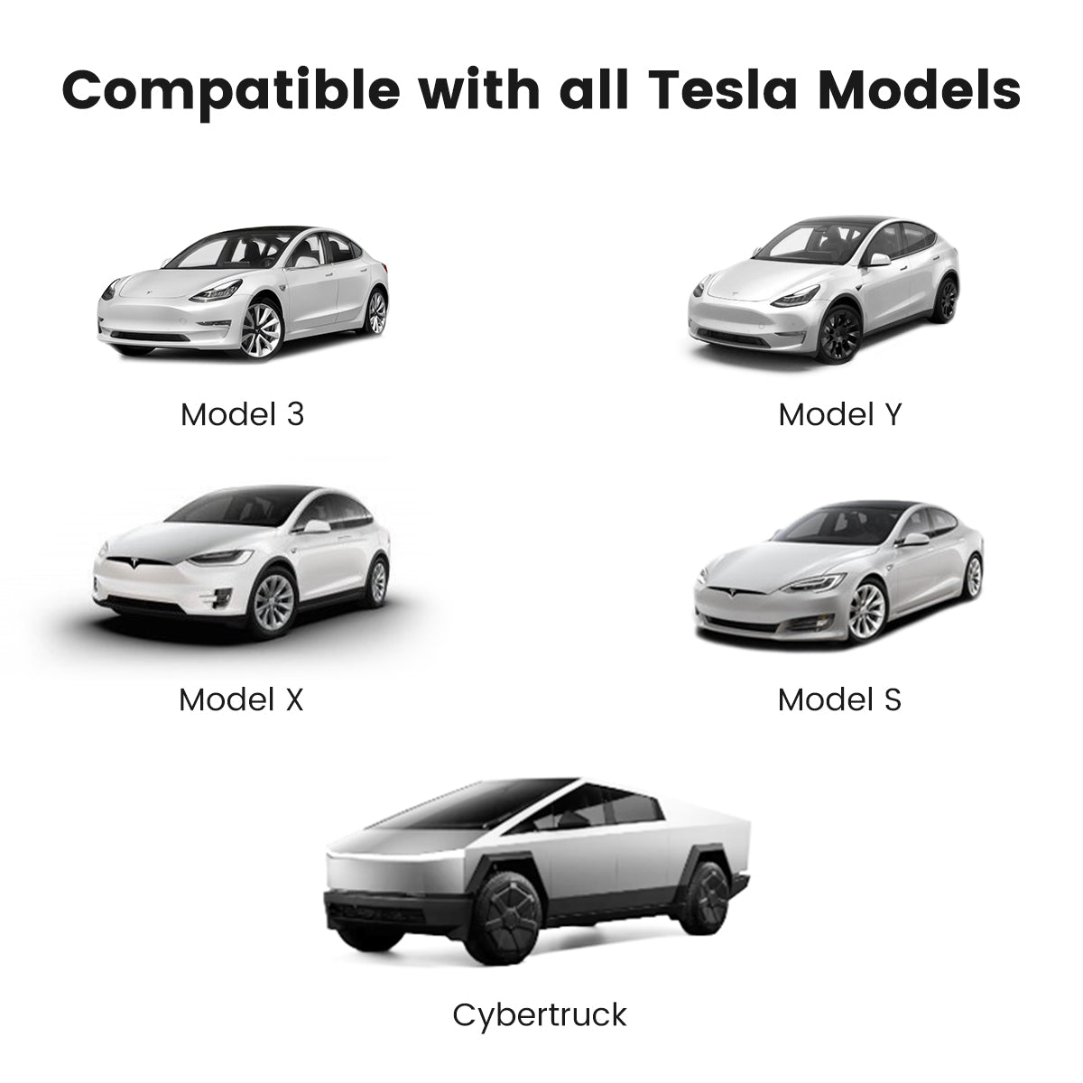 EVDANCE Flux Telsa Portable Chargers Compatible with Model 3, Model Y, Model X, Model S and Cybertruck.