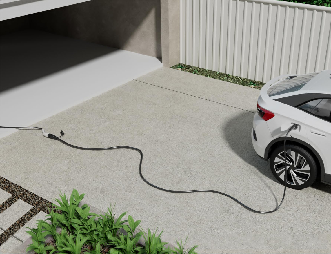 40FT EV Charger | J1772 Extension Cable By EVDANCE - EVDANCE