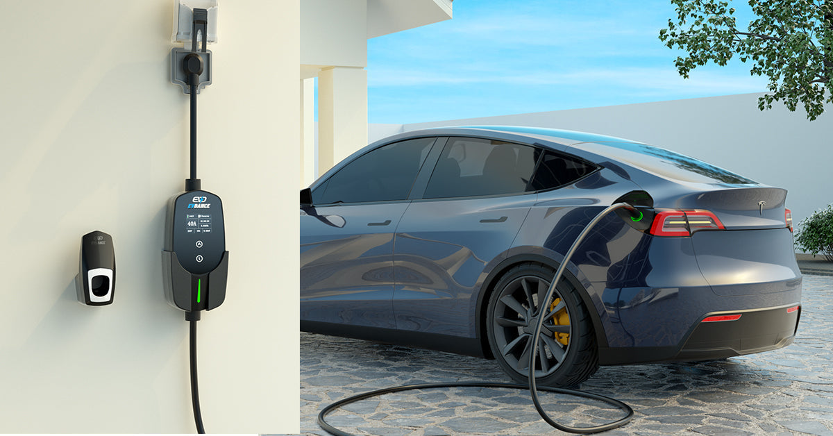 Step-by-step guide to installing a surge protector for an EV charger.