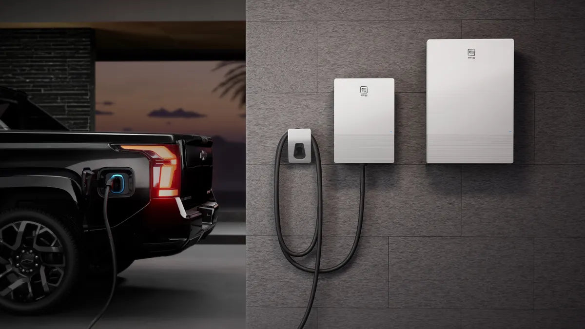 V2H EV home charging system with bidirectional charger connected to an electric vehicle. | Arabwheels.ae