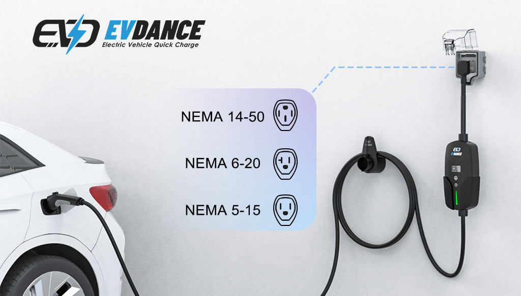 EVDANCE NEMA Plug EV Charger.