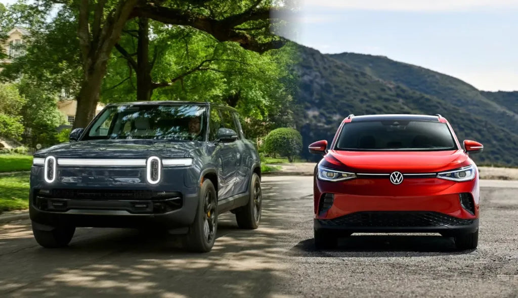 Rivian and Volkswagen Plan to Share EV Software RV Tech With Other 