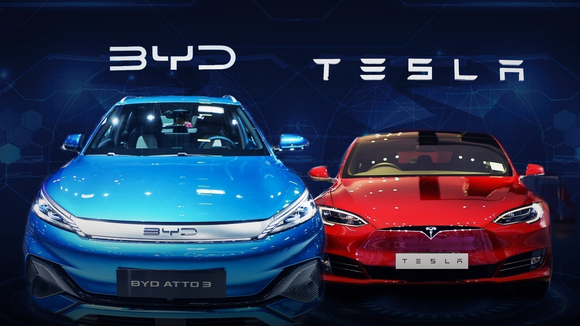 Telsa and BYD