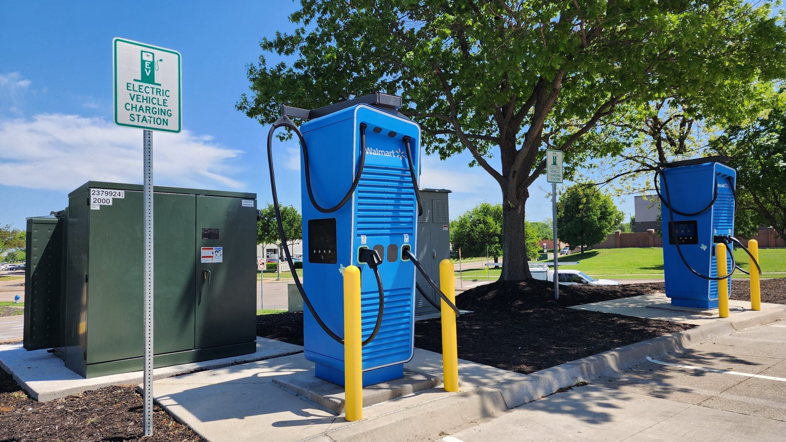 Walmart ev charging station