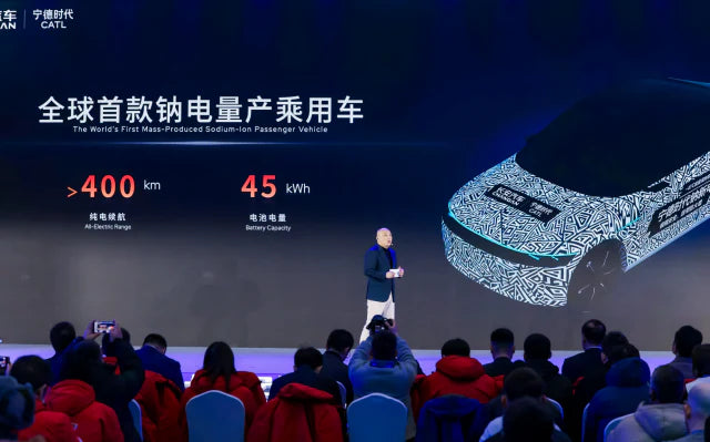 CATL and Changan Plan First Sodium-Ion EV Launch by 2026