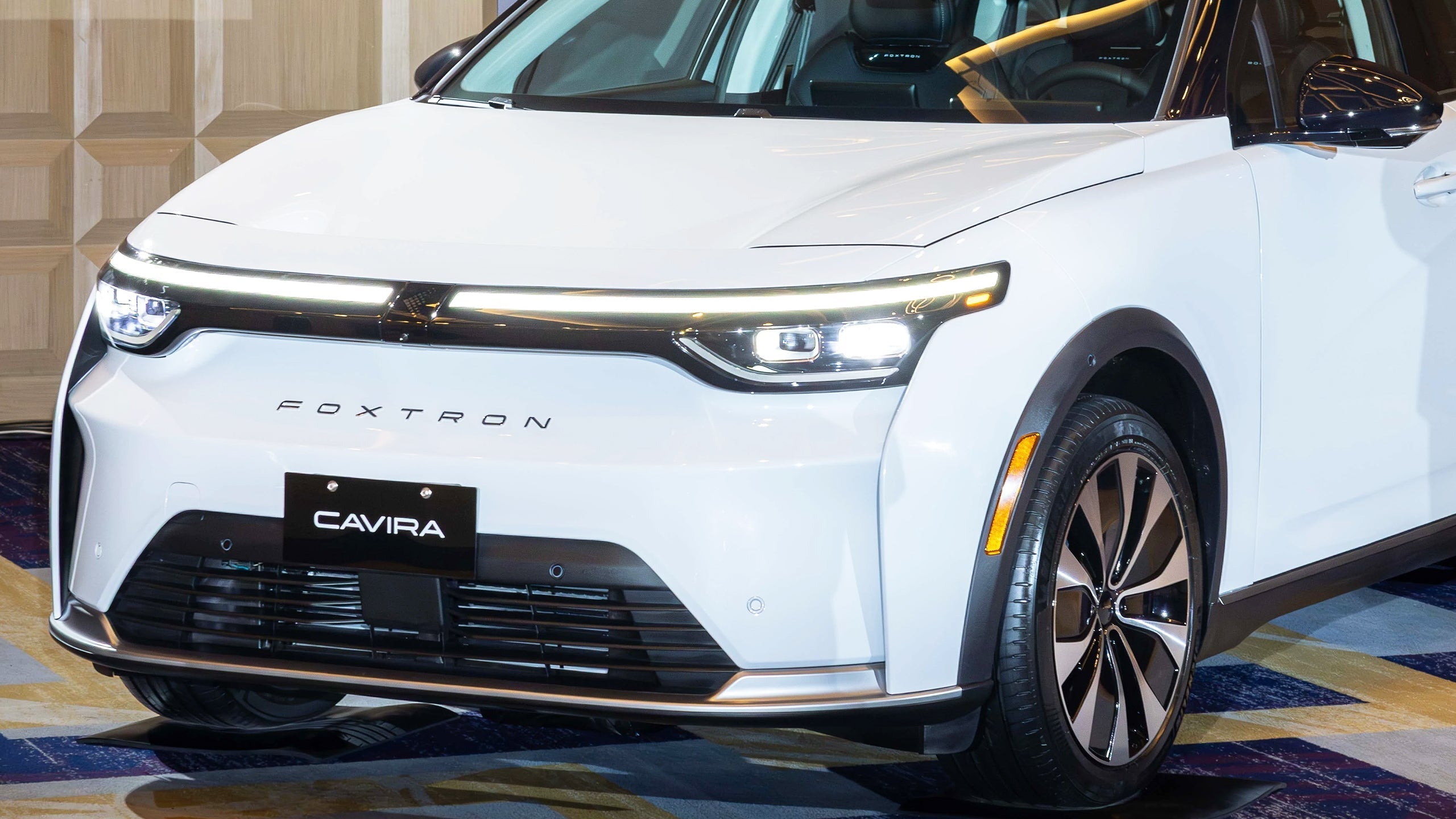Foxtron Cavira EV Crossover Challenges Model Y