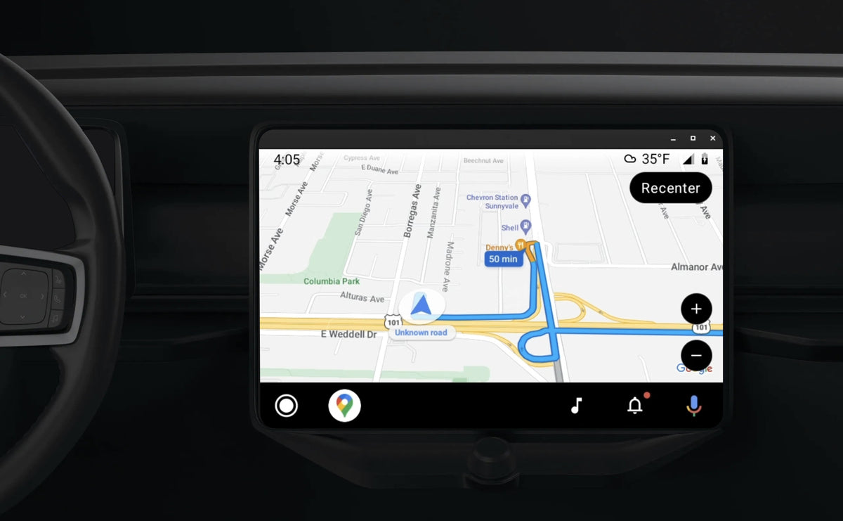 Google Maps Adds EV Route Planning to Android Auto – EVDANCE
