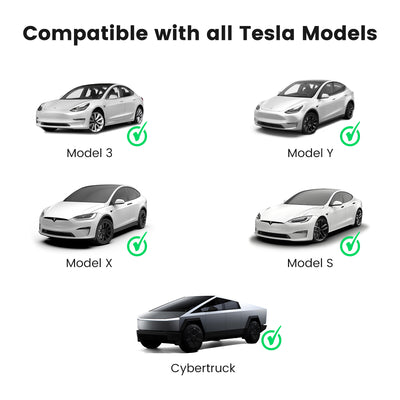 The EVDANCE Level 2 NEMA 10-30 Plug 24A Tesla Portable Electric Vehicle (EV) Charger compatible with Tesla Model 3, Model Y, Model X, Model S and cybertruck