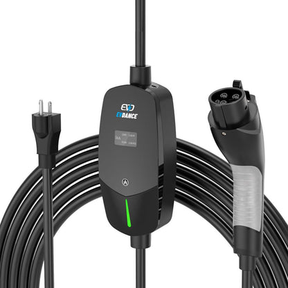 Adjustable Portable EV Charger Black