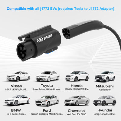 Compatible with all J1772EVs