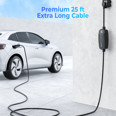 EVDANCE Level 2 Portable EV Charger 32Amp, 240V, NEMA 14-50 Plug