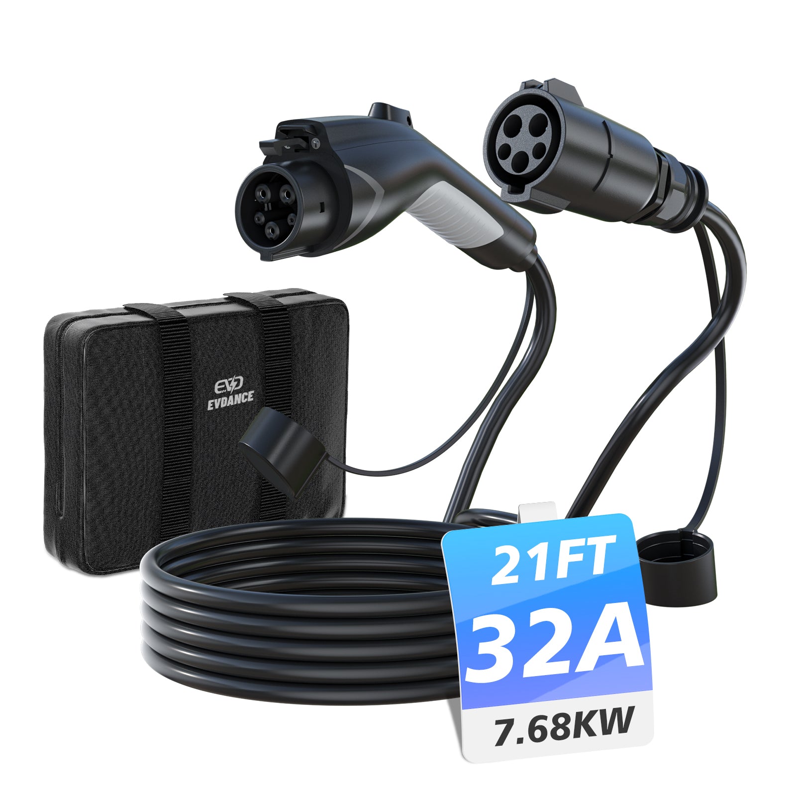Chargeur EV, Câble De Charge Portable Safe 16A Pour Véhicule électrique 