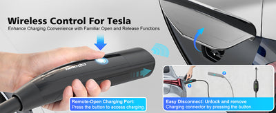 Mobile-Level-1-Tesla-Charger-Wireless-Control-For-Tesla