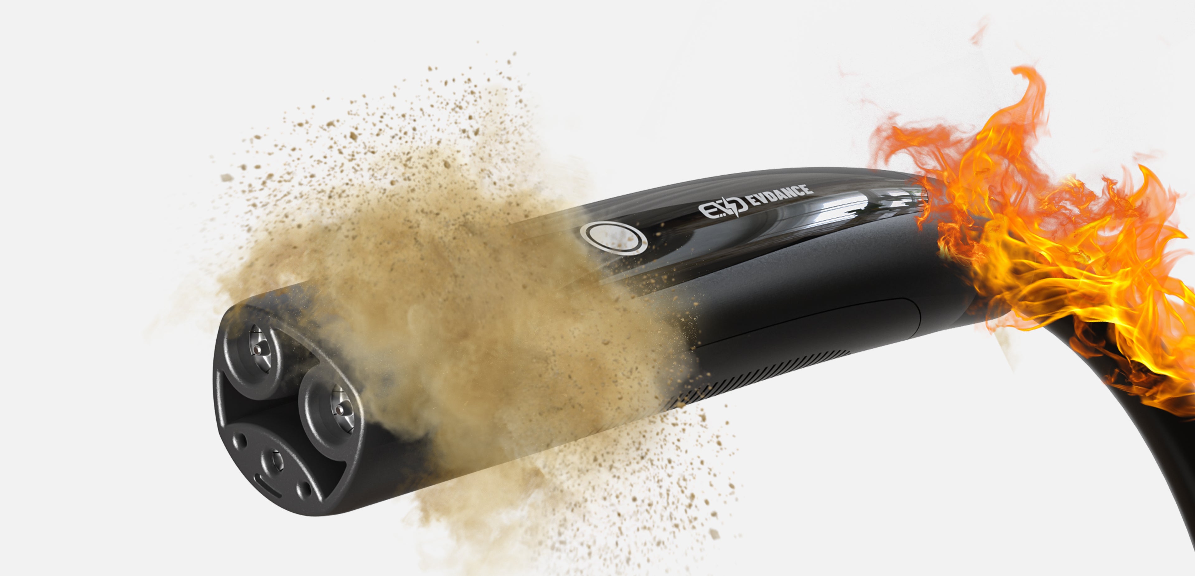 EVDANCE Tesla extension cables are IP66 rated for dust protection and use the UL-certified TPE cable with VW-1 flame resistance.