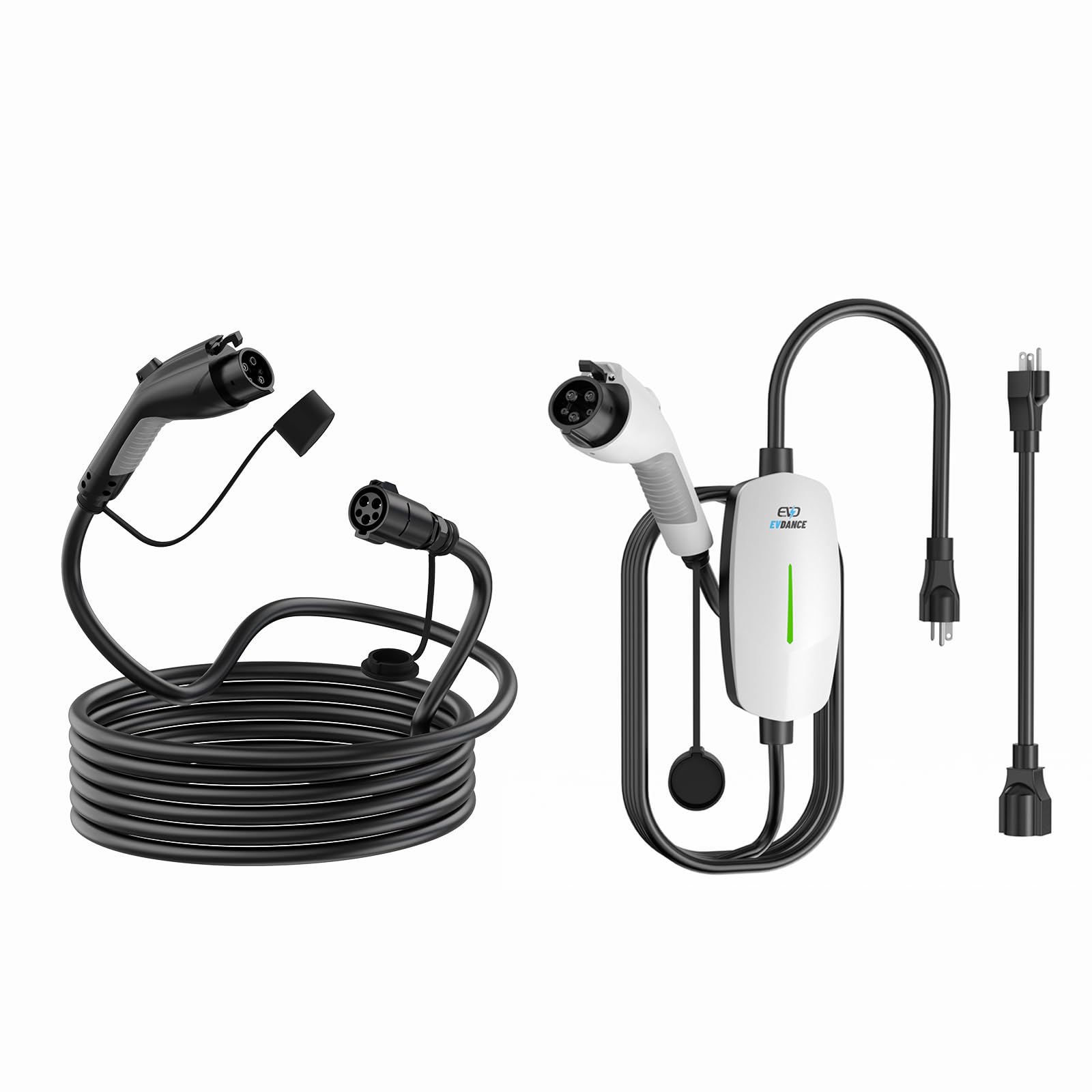 EV Charger Extension Cable& 23FT Level 2 Charging Station