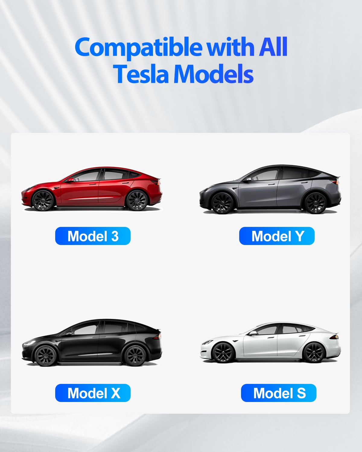 Comatible with all tesla models