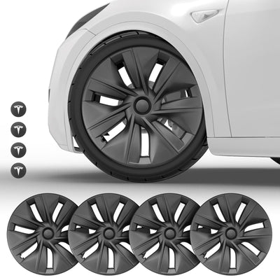 EVDANCE Tesla Model Y 19" Classic Wheel Covers Hubcaps(x4)