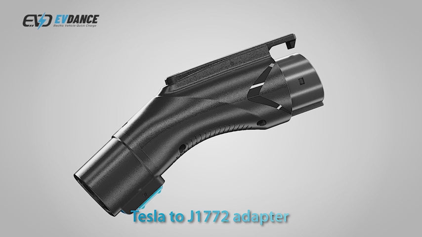 EVDANCE Tesla(Nacs) to J1772 Charging Adapter with Security Lock