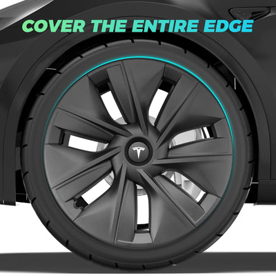 EVDANCE Tesla Model Y 19" Classic Wheel Covers Hubcaps(x4)