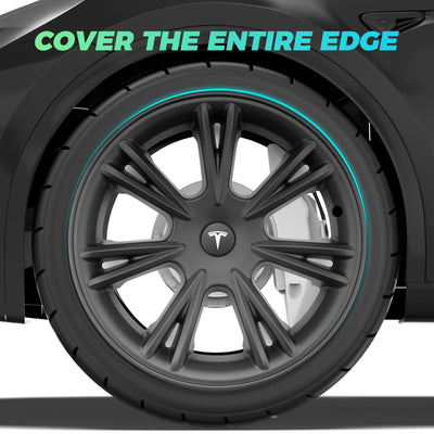 EVDANCE Tesla Model Y 19" Sport Wheel Covers Hubcaps(x4)